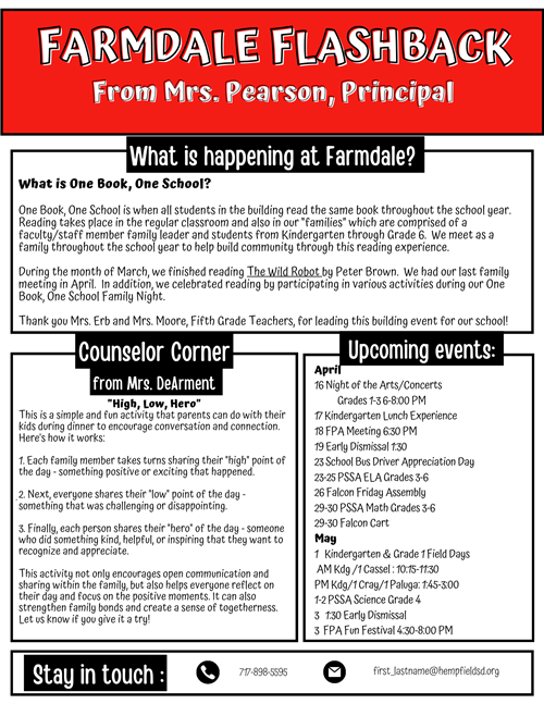 FES March Newsletter